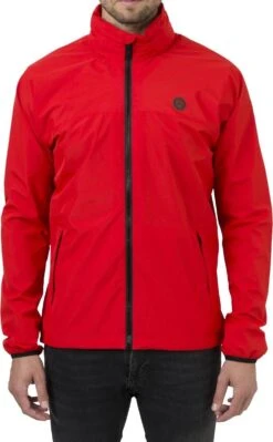 AGU GO Regenjas Essential Unisex - Rood - XXL - Dames & Heren - Waterdicht & Ademend -Fjallraven Winkel 742x1200