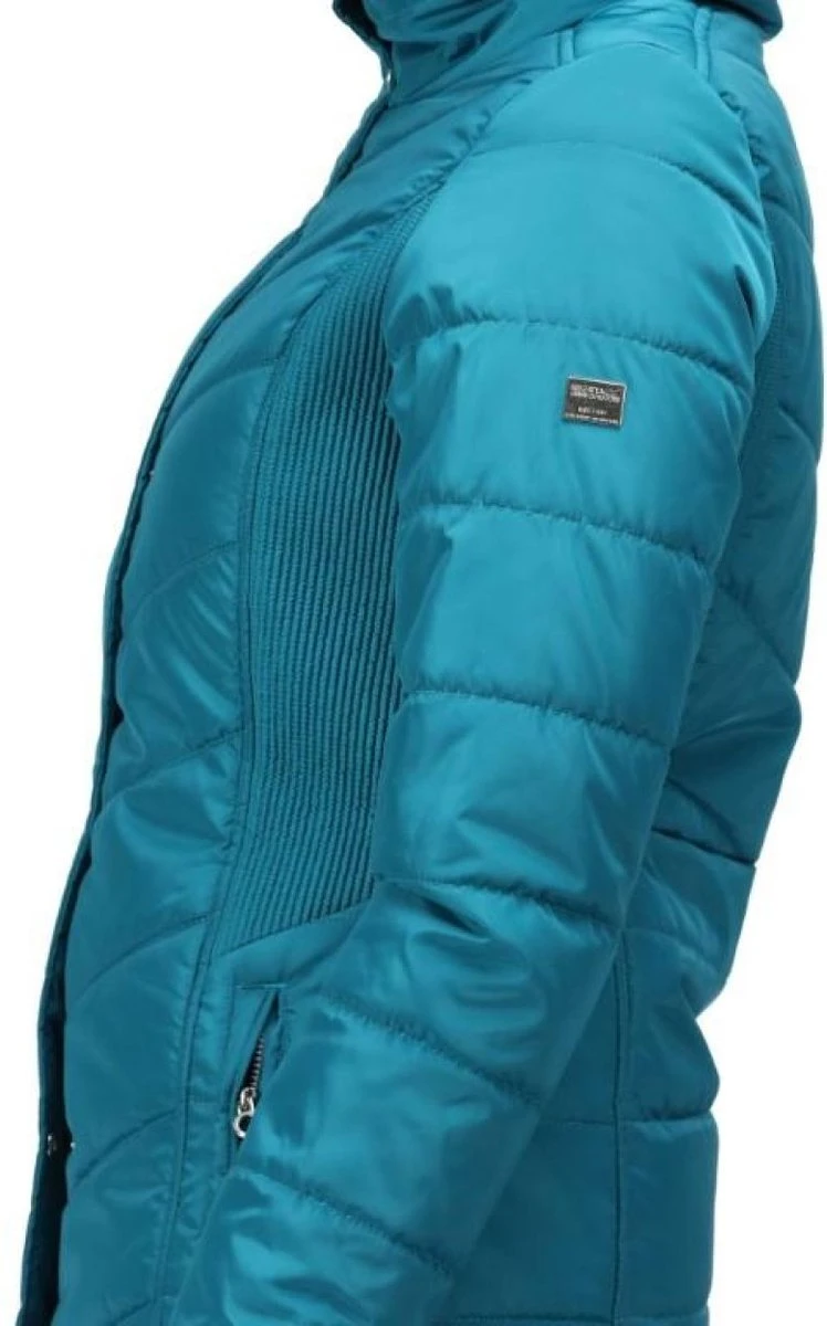 De Regatta Parthenia Baffle Jas - Jas - Dames - Geïsoleerd - Waterafstotend - Turkoois 8 De Regatta Parthenia Baffle Jas - Jas - Dames - Geïsoleerd - Waterafstotend - Turkoois - Afbeelding 8