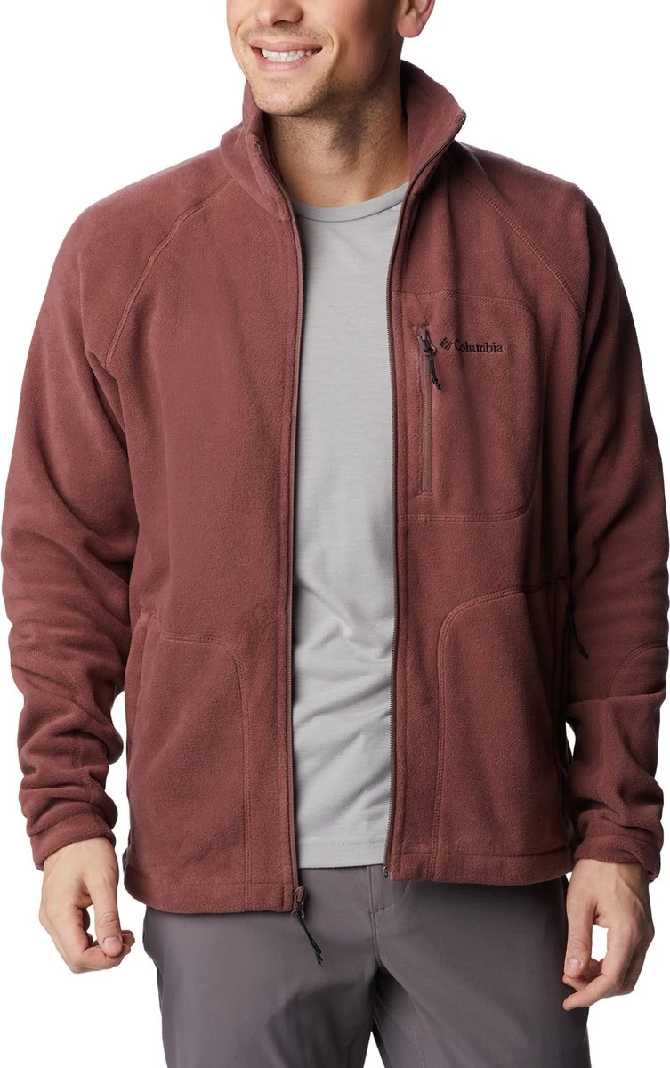 Columbia Fast Trek II Vest Heren Met Rits - Fleece Vest Heren - Outdoorvest - Light Raisin - Maat M 7 Columbia Fast Trek II Vest Heren Met Rits - Fleece Vest Heren - Outdoorvest - Light Raisin - Maat M - Afbeelding 7