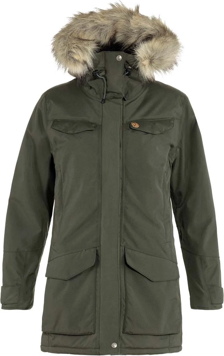 Fjallraven Nuuk Parka W Dames Outdoorjas - Maat S 1 Fjallraven Nuuk Parka W Dames Outdoorjas - Maat S
