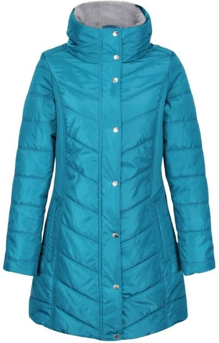 De Regatta Parthenia Baffle Jas - Jas - Dames - Geïsoleerd - Waterafstotend - Turkoois 6 De Regatta Parthenia Baffle Jas - Jas - Dames - Geïsoleerd - Waterafstotend - Turkoois - Afbeelding 6