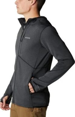 Columbia Park View Fleece Hoodie - Fleece Vest Heren - Black Heather - Maat L -Fjallraven Winkel 772x1200 1