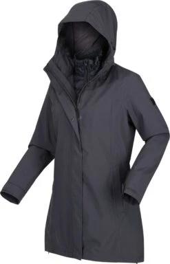 De Regatta Denbury Iii Wandeljas - Dames - 3-In-1 - Waterdicht - Donker Grijs -Fjallraven Winkel 772x1200