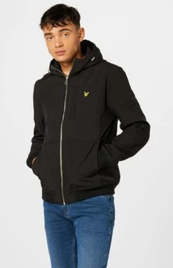 Lyle & Scott - Heren Outdoorjas Softshell Jacket - Zwart - Maat L -Fjallraven Winkel 773x1200
