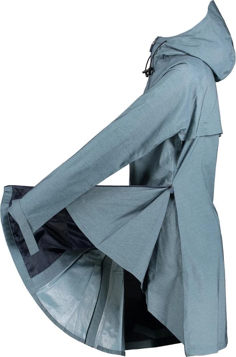 AGU SeQ Regenjas Urban Outdoor Dames - Blauw - L 10 AGU SeQ Regenjas Urban Outdoor Dames - Blauw - L - Afbeelding 10