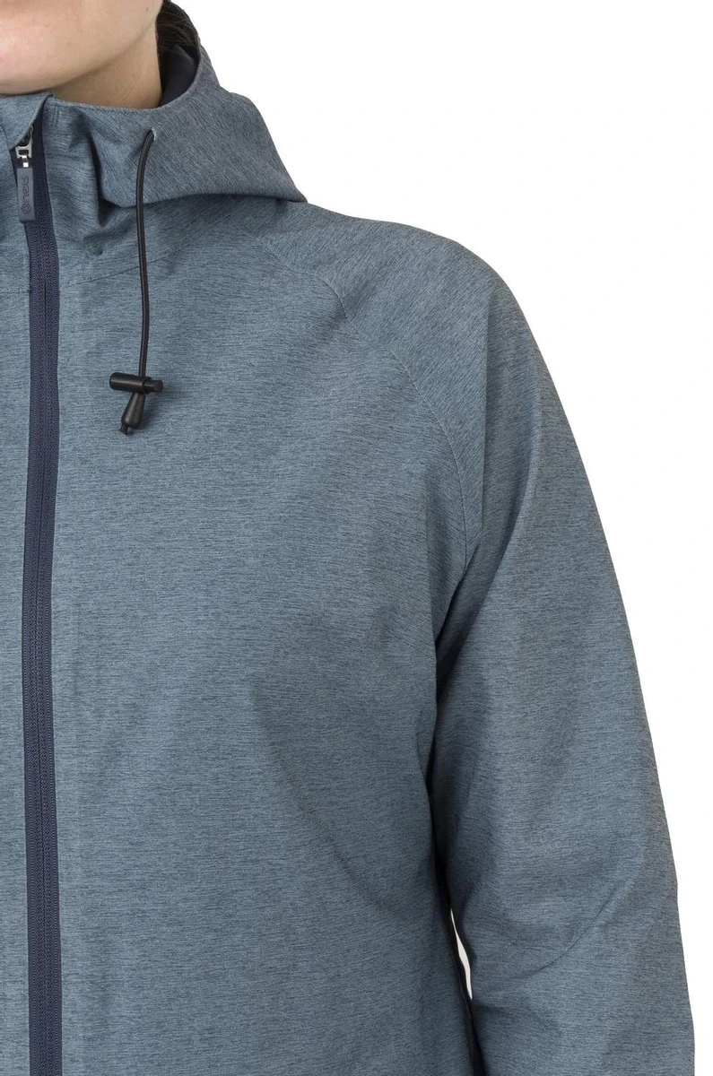 AGU SeQ Regenjas Urban Outdoor Dames - Blauw - L 6 AGU SeQ Regenjas Urban Outdoor Dames - Blauw - L - Afbeelding 6