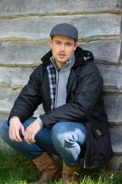 MGO Leisure Wear Bradford Wax Parka Outdoorjas Heren - Maat L -Fjallraven Winkel 800x1200 7