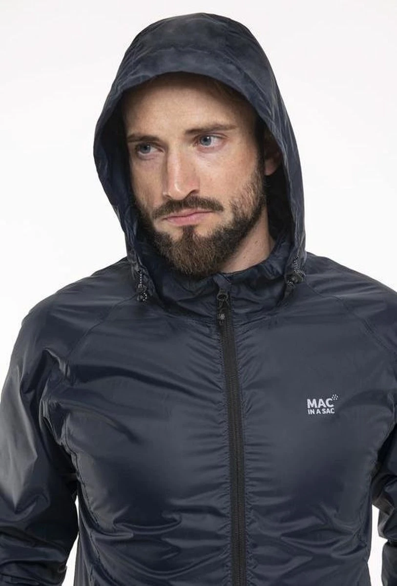 Mac In A Sac Origin 2 Regenjas Unisex - Navy - Maat M 2 Mac In A Sac Origin 2 Regenjas Unisex - Navy - Maat M - Afbeelding 2