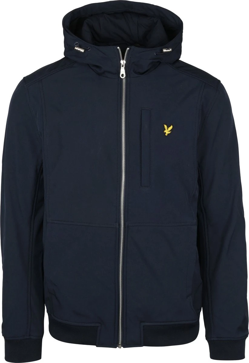 Lyle & Scott - Heren Outdoorjas Softshell Jacket - Blauw - Maat L 20 Lyle & Scott - Heren Outdoorjas Softshell Jacket - Blauw - Maat L - Afbeelding 20