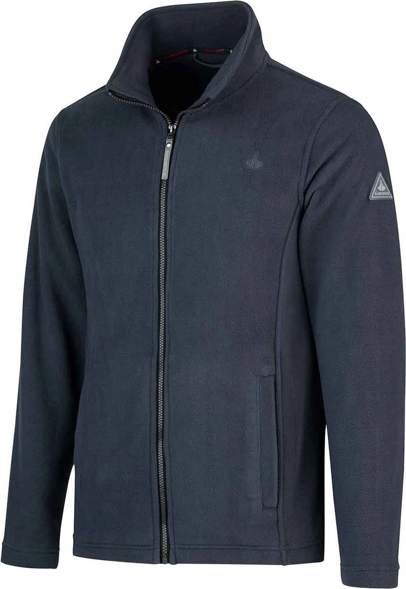 BJØRNSON Maks Fleece Vest 4 Seizoenen Heren - Rits - Maat L - Antraciet Grijs 2 BJØRNSON Maks Fleece Vest 4 Seizoenen Heren - Rits - Maat L - Antraciet Grijs - Afbeelding 2