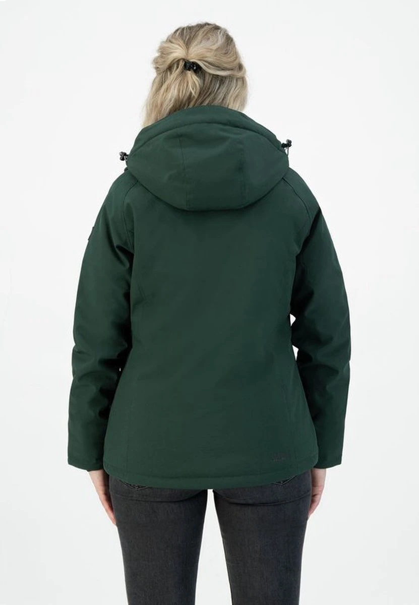 Kjelvik Dames Softshell Jas - Winter Softshell Jas Dames - Cato - Groen - Maat 40 5 Kjelvik Dames Softshell Jas - Winter Softshell Jas Dames - Cato - Groen - Maat 40 - Afbeelding 5