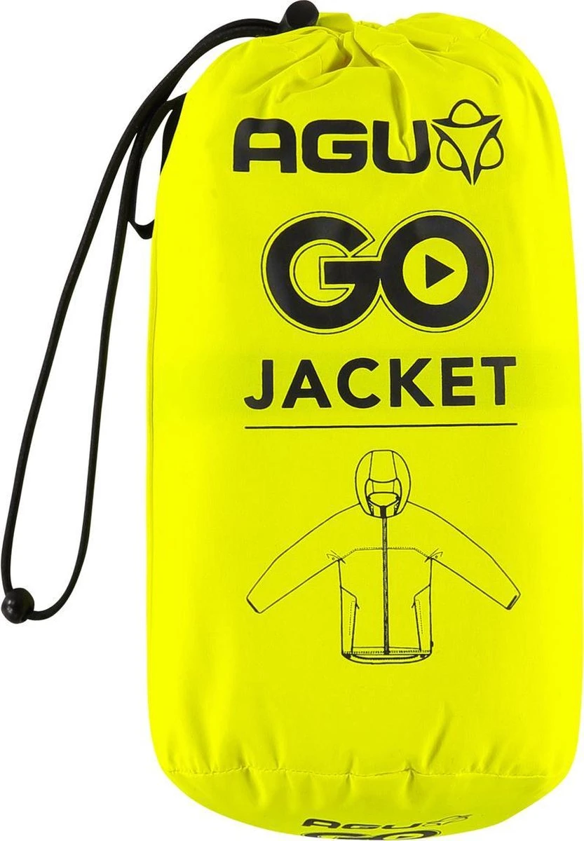AGU GO Regenjas Essential - Geel - L - Dames & Heren - Waterdicht & Ademend 7 AGU GO Regenjas Essential - Geel - L - Dames & Heren - Waterdicht & Ademend - Afbeelding 7