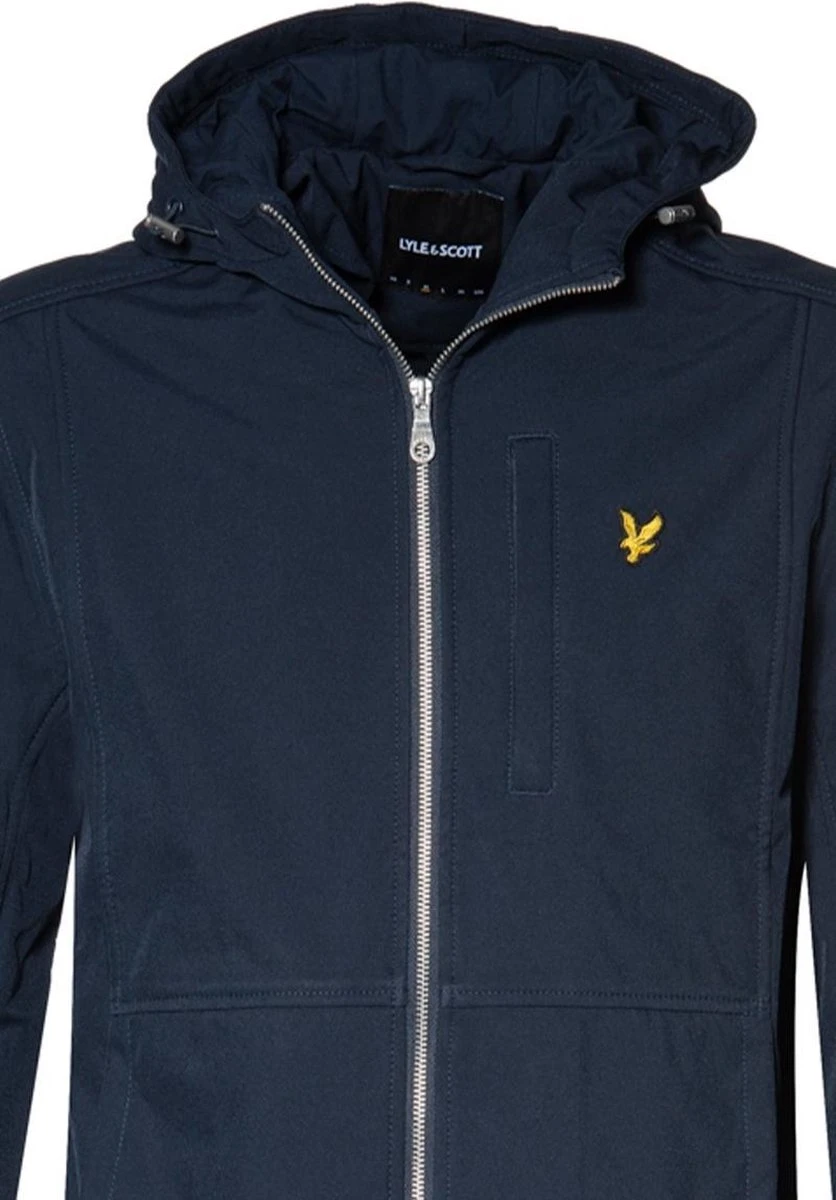 Lyle & Scott - Heren Outdoorjas Softshell Jacket - Blauw - Maat L 9 Lyle & Scott - Heren Outdoorjas Softshell Jacket - Blauw - Maat L - Afbeelding 9