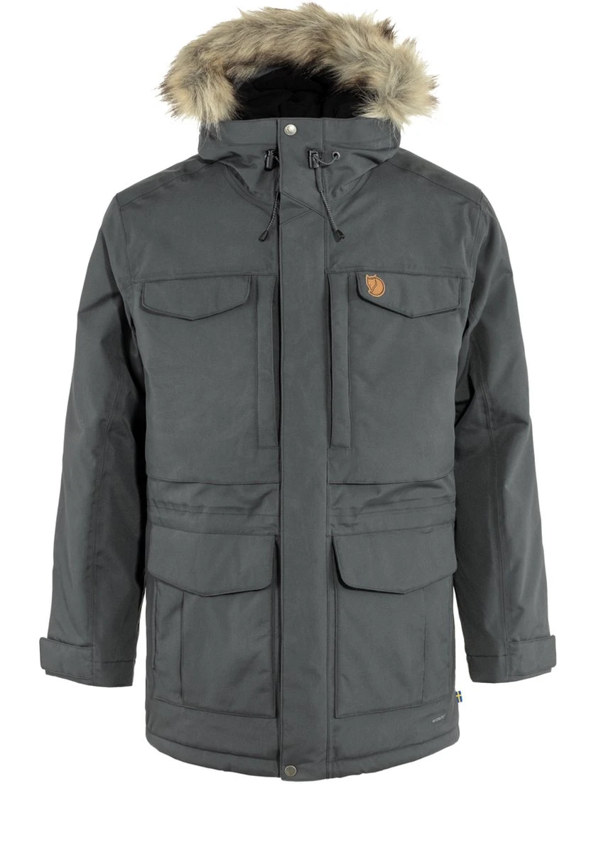 Fjallraven Nuuk Parka M Heren Outdoorjas - Maat L 1 Fjallraven Nuuk Parka M Heren Outdoorjas - Maat L