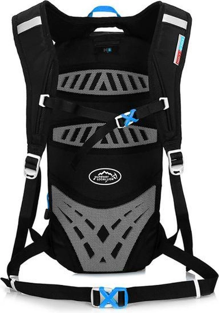 Weer Op Voorraad Super Degelijke Ultralichte Drinkrugzak |Incl. 1,5 L Waterzak | Lichte Sport Rugzak | Water Rugzak Met Slang | Outdoor Wandelen Klimmen Pouch Fietsen Hardlopen | Waterafstotende Fiets Rugzak – 6 L Blauw/Zwart 9 Weer Op Voorraad Super Degelijke Ultralichte Drinkrugzak |Incl. 1,5 L Waterzak | Lichte Sport Rugzak | Water Rugzak Met Slang | Outdoor Wandelen Klimmen Pouch Fietsen Hardlopen | Waterafstotende Fiets Rugzak – 6 L Blauw/Zwart - Afbeelding 9