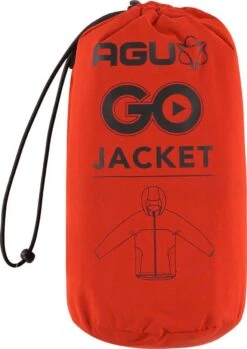 AGU GO Regenjas Essential Unisex - Rood - XXL - Dames & Heren - Waterdicht & Ademend -Fjallraven Winkel 850x1200