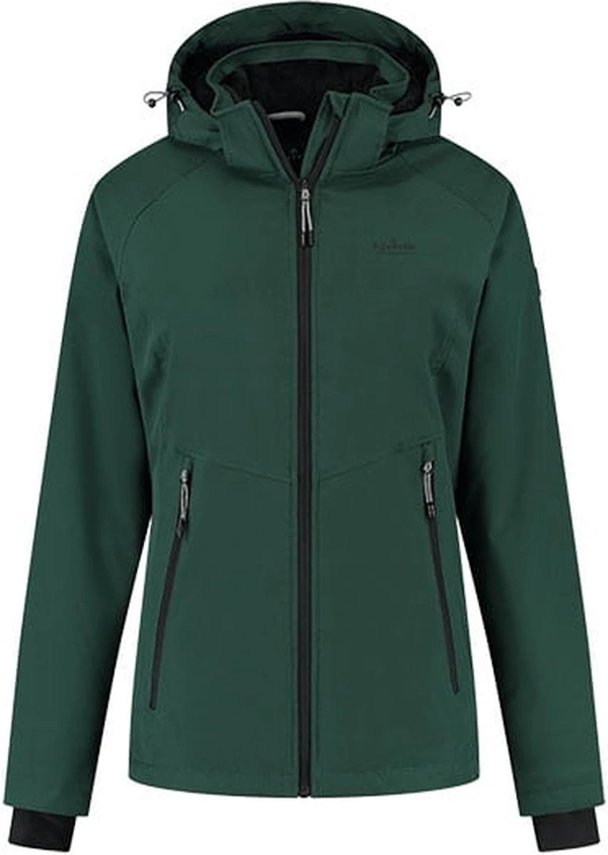 Kjelvik Dames Softshell Jas - Winter Softshell Jas Dames - Cato - Groen - Maat 40 1 Kjelvik Dames Softshell Jas - Winter Softshell Jas Dames - Cato - Groen - Maat 40