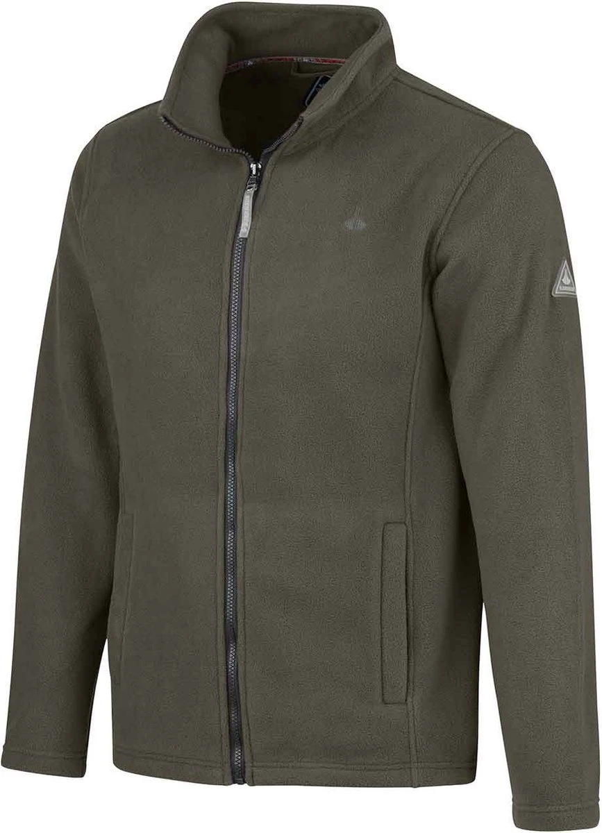 BJØRNSON Maks Fleece Vest 4 Seizoenen Heren - Rits - Maat L - Olijfgroen 2 BJØRNSON Maks Fleece Vest 4 Seizoenen Heren - Rits - Maat L - Olijfgroen - Afbeelding 2