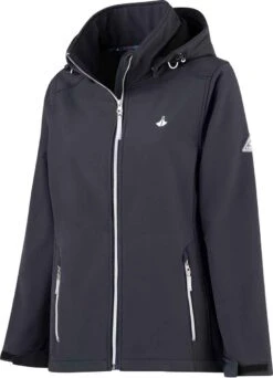 BJØRNSON Layna Softshell 4 Seizoenen Tussenjas Dames Winddicht - Maat 54 - Donkerblauw -Fjallraven Winkel 867x1200