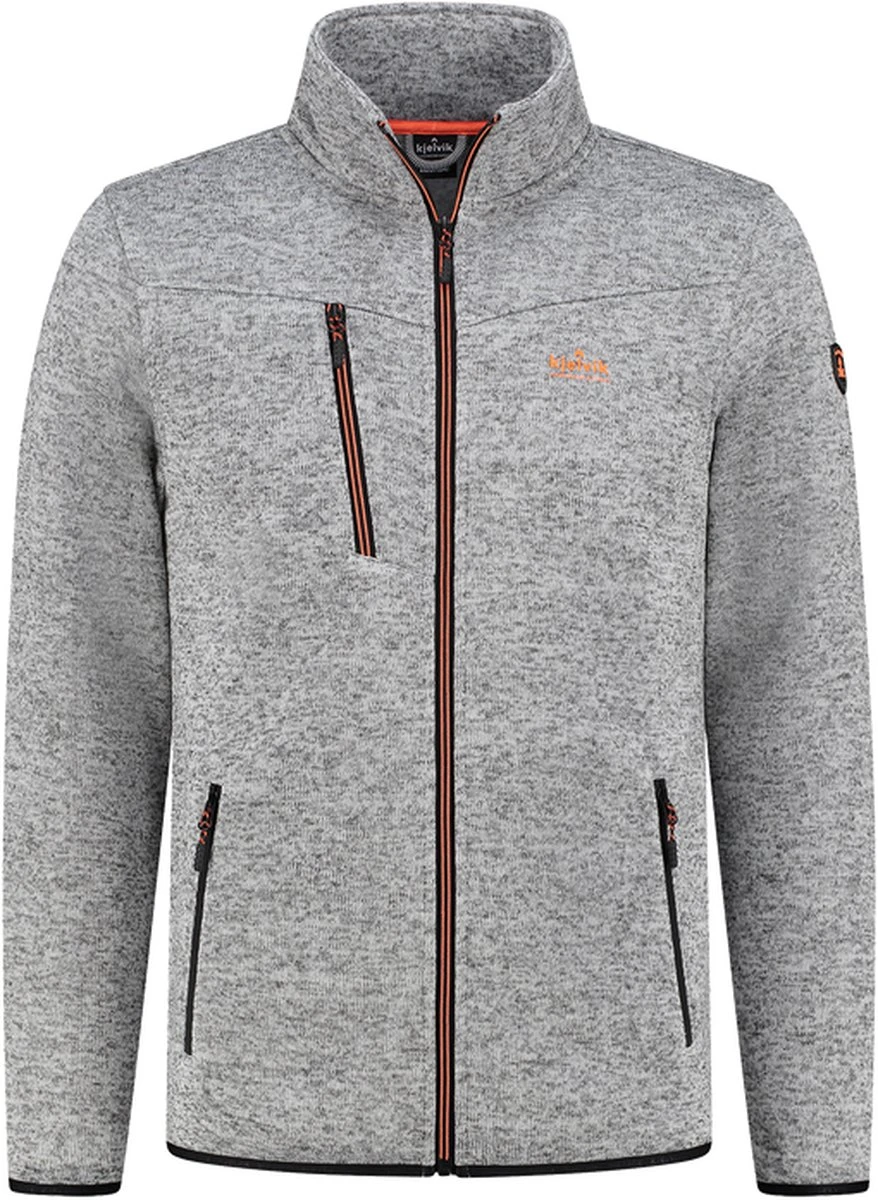 Kjelvik Heren Vest - Vest Zomer Heren - Daan - Grijs Gemeleerd - Knitted - Maat XXL 5 Kjelvik Heren Vest - Vest Zomer Heren - Daan - Grijs Gemeleerd - Knitted - Maat XXL - Afbeelding 5