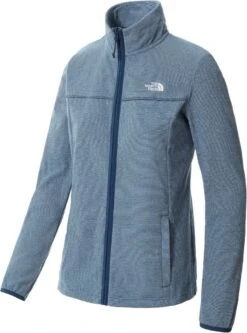The North Face Homesafe Fleece Fullzip Women - Monterey Blue - Outdoor Kleding - Fleeces En Truien - Fleece