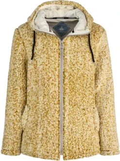 BJØRNSON Xandra Sherpa Fleece Vest Dames 4 Seizoenen Zacht - Maat 42 - Tapenade