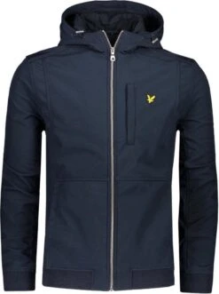 Lyle & Scott - Heren Outdoorjas Softshell Jacket - Blauw - Maat L