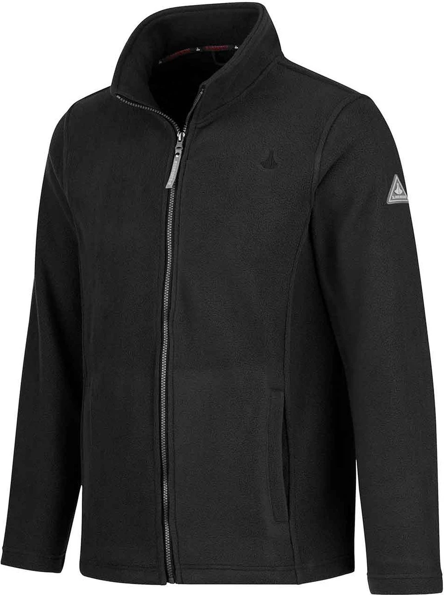 BJØRNSON Maks Fleece Vest 4 Seizoenen Heren - Rits - Maat XL - Zwart 2 BJØRNSON Maks Fleece Vest 4 Seizoenen Heren - Rits - Maat XL - Zwart - Afbeelding 2