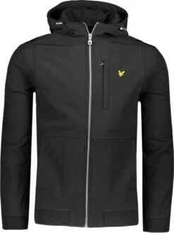 Lyle & Scott - Heren Outdoorjas Softshell Jacket - Zwart - Maat L