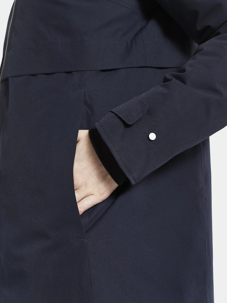 Didriksons HELLE WNS PARKA 5 Dames Outdoor Parka - Maat 38 4 Didriksons HELLE WNS PARKA 5 Dames Outdoor Parka - Maat 38 - Afbeelding 4