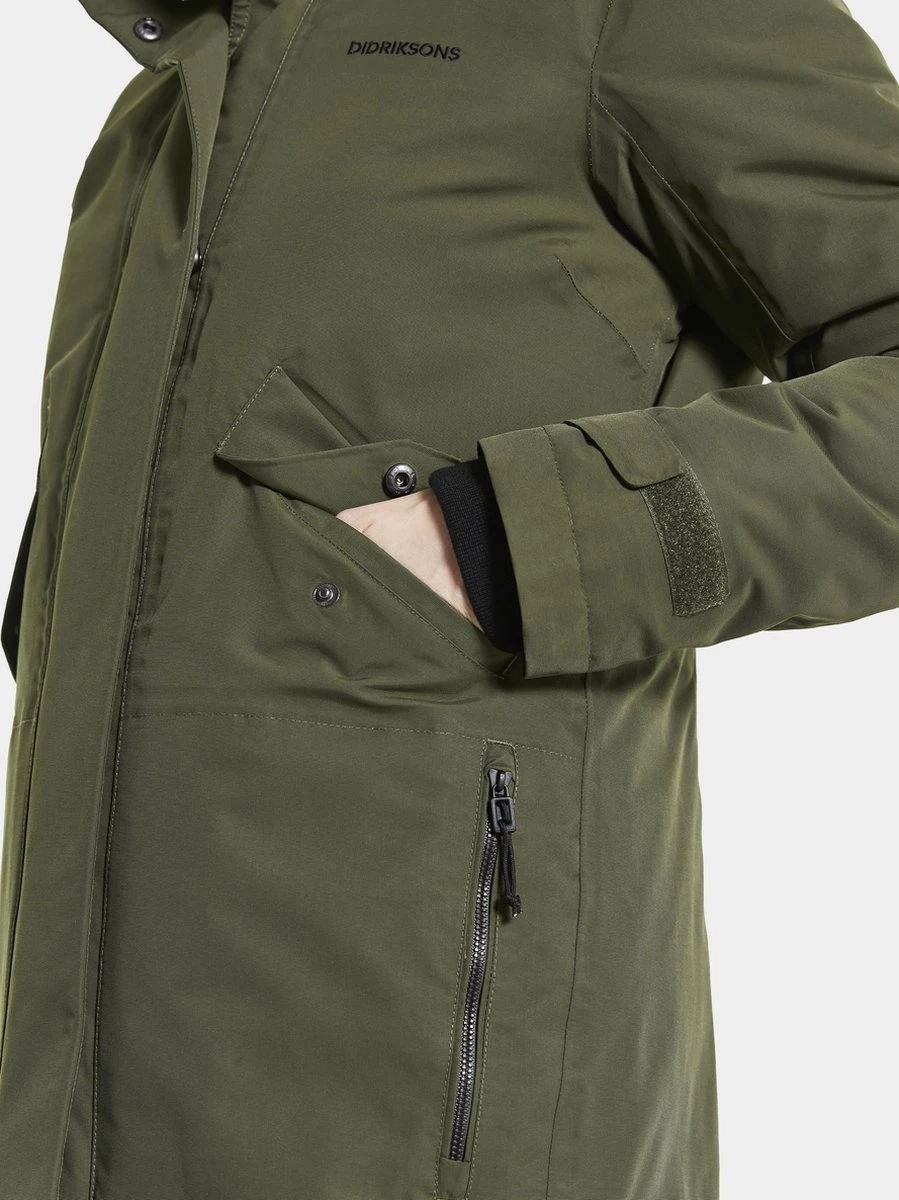 Didriksons TANJA WNS PARKA 6 Dames Outdoor Parka - Maat 40 4 Didriksons TANJA WNS PARKA 6 Dames Outdoor Parka - Maat 40 - Afbeelding 4