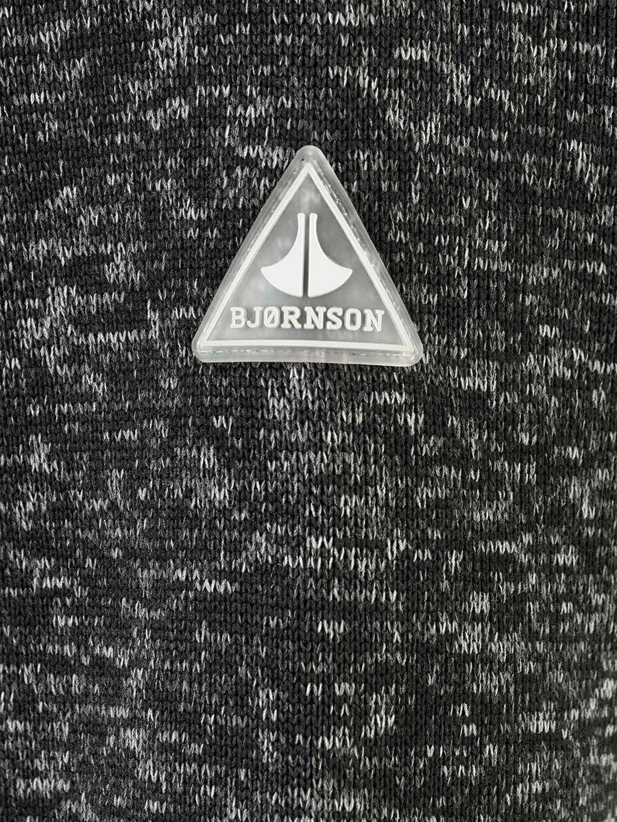 BJØRNSON Ruben Gebreid Vest 4 Seizoenen Heren - Teddy - Maat XL - Zwart 9 BJØRNSON Ruben Gebreid Vest 4 Seizoenen Heren - Teddy - Maat XL - Zwart - Afbeelding 9