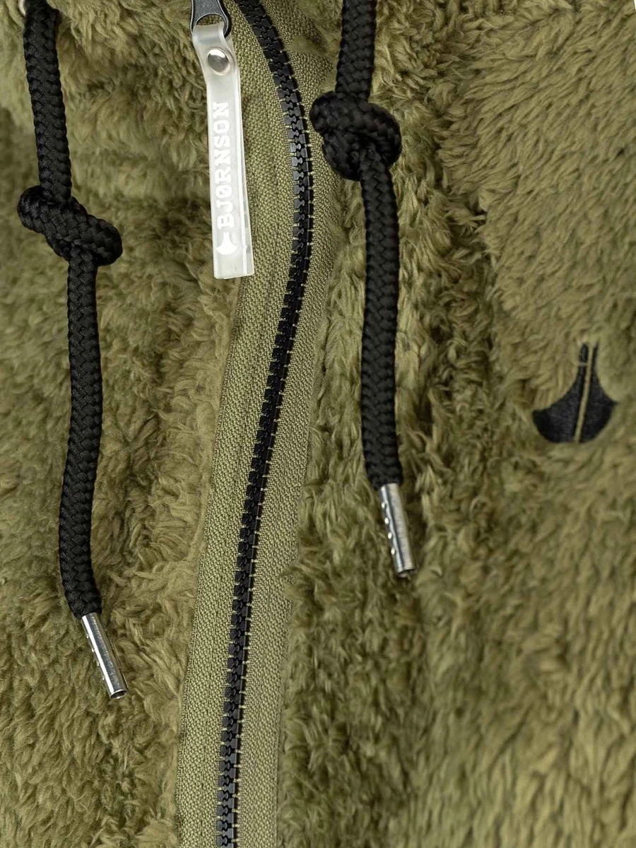 BJØRNSON Elin Coral Fleece Vest Dames 4 Seizoenen - Zacht - Maat 38 - Mayfly 8 BJØRNSON Elin Coral Fleece Vest Dames 4 Seizoenen - Zacht - Maat 38 - Mayfly - Afbeelding 8