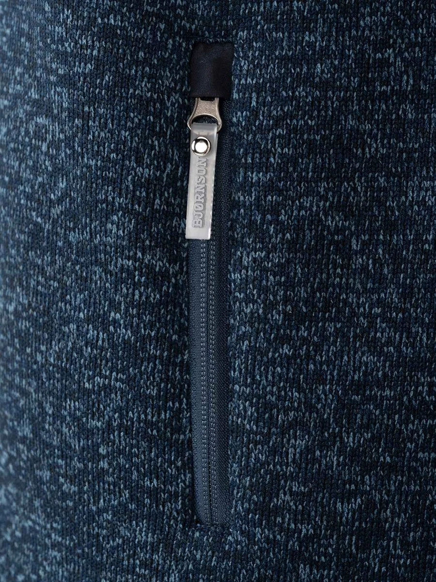 BJØRNSON Ruben Gebreid Vest 4 Seizoenen Heren - Teddy - Maat 2XL - Donkerblauw 10 BJØRNSON Ruben Gebreid Vest 4 Seizoenen Heren - Teddy - Maat 2XL - Donkerblauw - Afbeelding 10