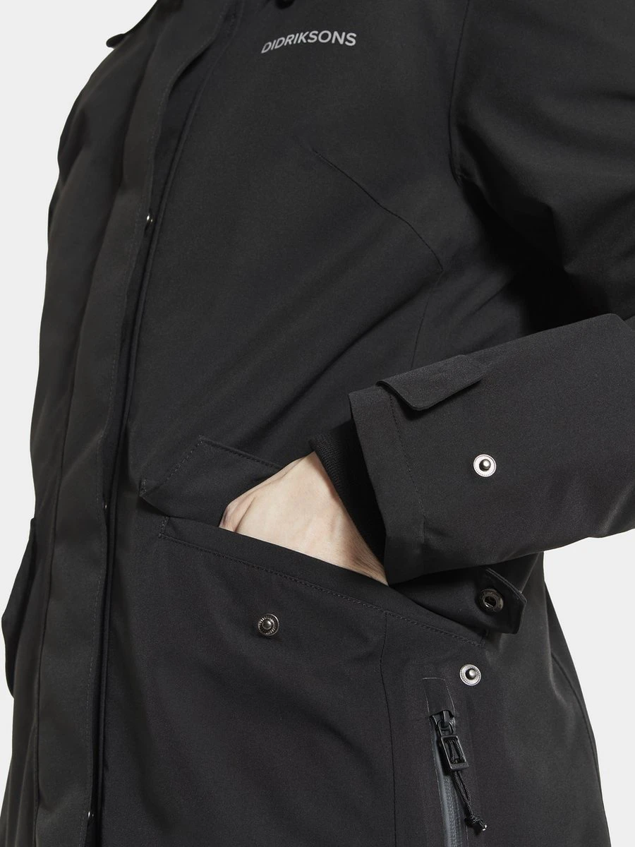 Didriksons ERIKA WNS PARKA 3 Dames Outdoor Parka - Maat 40 5 Didriksons ERIKA WNS PARKA 3 Dames Outdoor Parka - Maat 40 - Afbeelding 5