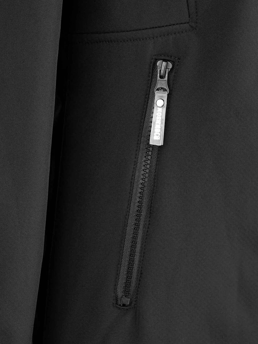 BJØRNSON Signe Softshell Winterjas Parka Dames - Teddy - Maat 44 - Zwart 7 BJØRNSON Signe Softshell Winterjas Parka Dames - Teddy - Maat 44 - Zwart - Afbeelding 7