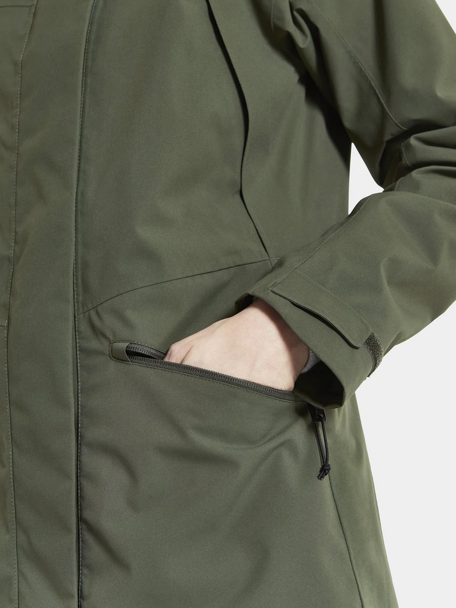 Didriksons ILMA WNS PARKA 6 Dames Outdoor Parka - Maat 40 6 Didriksons ILMA WNS PARKA 6 Dames Outdoor Parka - Maat 40 - Afbeelding 6