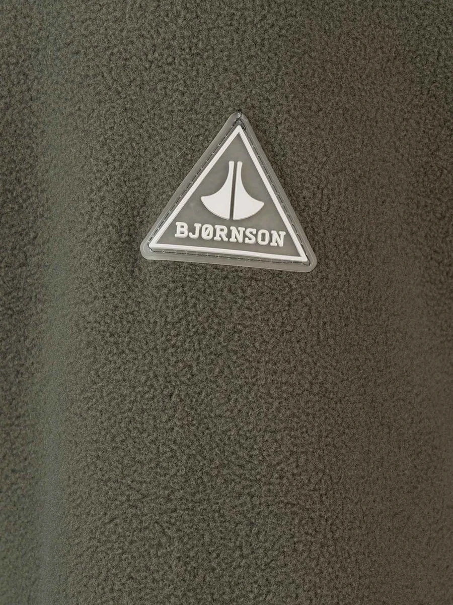 BJØRNSON Maks Fleece Vest 4 Seizoenen Heren - Rits - Maat L - Olijfgroen 10 BJØRNSON Maks Fleece Vest 4 Seizoenen Heren - Rits - Maat L - Olijfgroen - Afbeelding 10