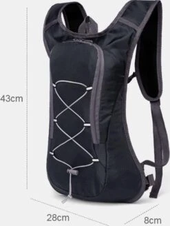 Merkloos Drinkrugzak Met Drinksysteem - Inclusief Waterzak Van 2 Liter - Rugzak Voor Hiken - Rugzak Wintersport - Hardlopen - Wandelen - Zwart - Wielrennen - Hardloop Rugzak - Zoals Camelbak -Fjallraven Winkel 904x1200 2