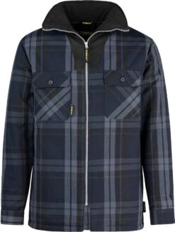 STØRVIK Vancouver Houthakkers Fleece Jas - Thermo Vest - Thermoblouse - Fleece Kraag - Winddicht Gevoerd - Maat XL - Antraciet