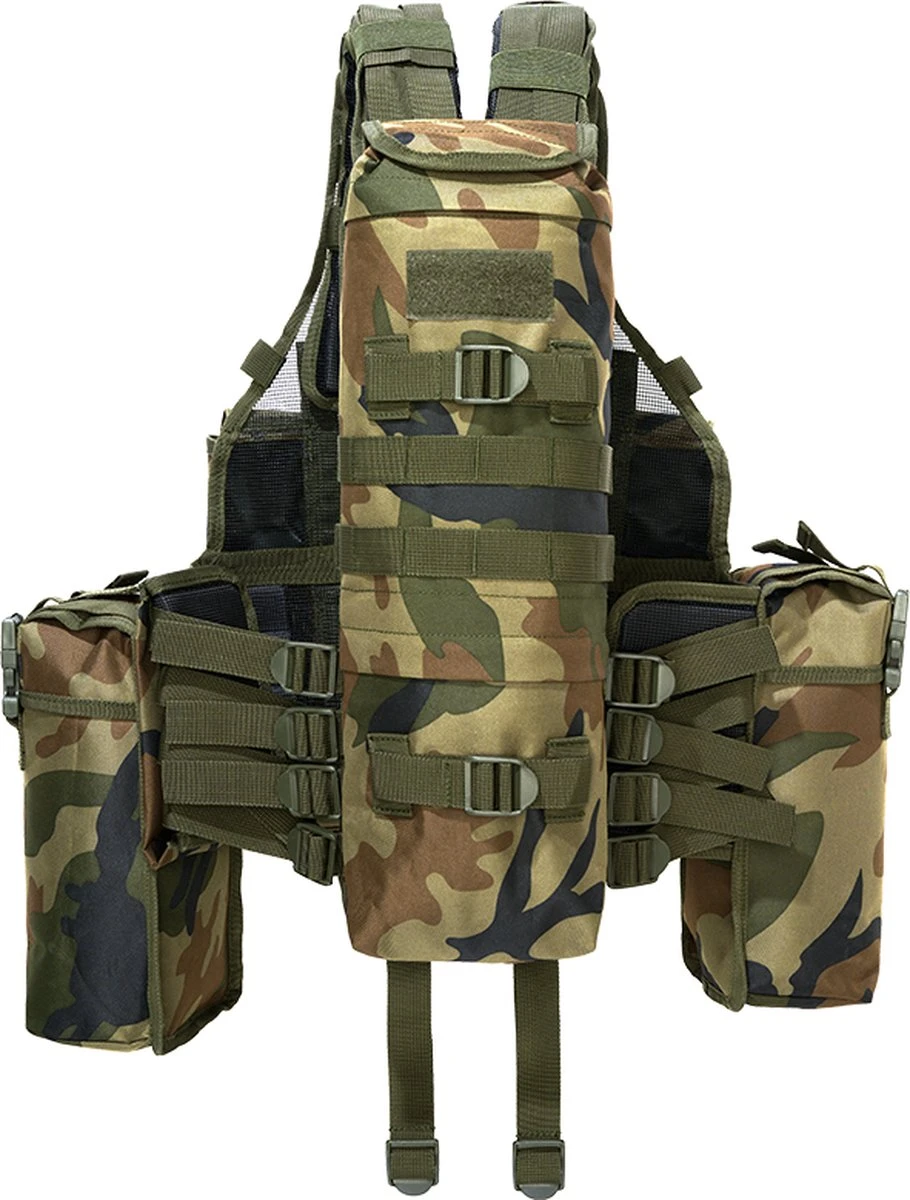 Brandit Tactical Vest - Camo 2 Brandit Tactical Vest - Camo - Afbeelding 2