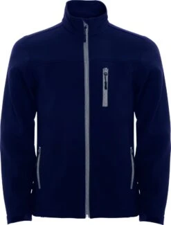 Soft Shell Jas Donker Blauw Antartida Merk Roly Maat M
