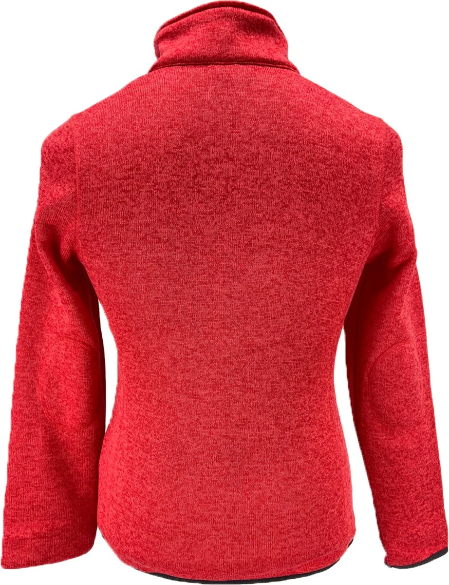 Nordberg Andrea Fleece Vest - Dames - Rood Melange - Maat XL 2 Nordberg Andrea Fleece Vest - Dames - Rood Melange - Maat XL - Afbeelding 2
