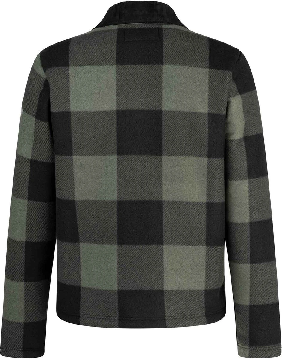 STØRVIK London Houthakkers Fleece Jas Lumberjack Teddy Vest - Maat 2XL - Groen 2 STØRVIK London Houthakkers Fleece Jas Lumberjack Teddy Vest - Maat 2XL - Groen - Afbeelding 2