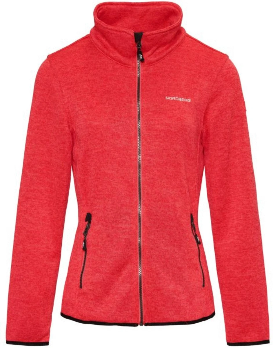 Nordberg Andrea Fleece Vest - Dames - Rood Melange - Maat XL 10 Nordberg Andrea Fleece Vest - Dames - Rood Melange - Maat XL - Afbeelding 10