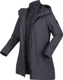 De Regatta Denbury Iii Wandeljas - Dames - 3-In-1 - Waterdicht - Donker Grijs -Fjallraven Winkel 944x1200 1