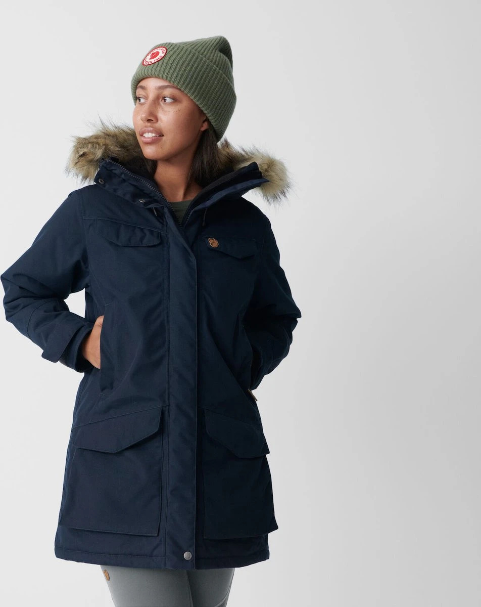 Fjallraven Nuuk Parka W Dames Outdoorjas - Maat L 5 Fjallraven Nuuk Parka W Dames Outdoorjas - Maat L - Afbeelding 5