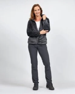 Life-Line - Whitney Fleece Dames - Zwart - Outdoorvest - Wandelvest - Fleece Zwart -Fjallraven Winkel 959x1200 1