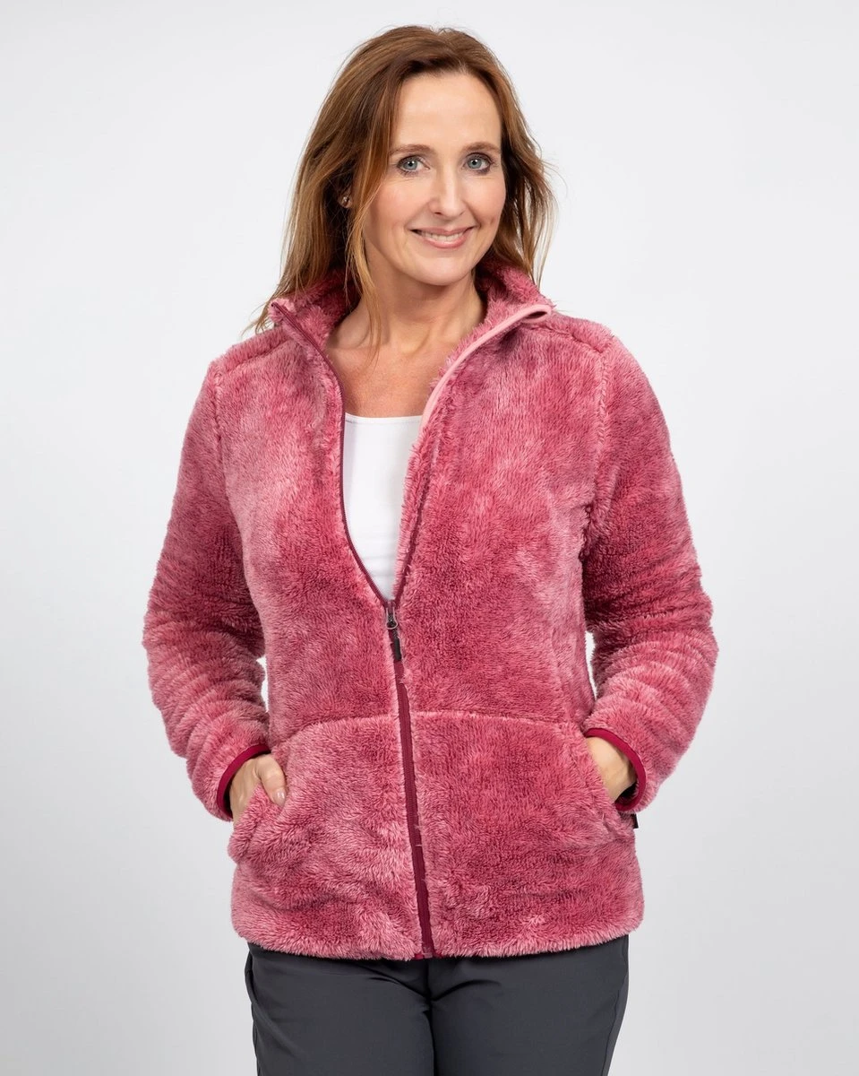 Life-Line - Whitney Fleece Dames - Roze - Outdoorvest - Wandelvest - Fleece Roze 2 Life-Line - Whitney Fleece Dames - Roze - Outdoorvest - Wandelvest - Fleece Roze - Afbeelding 2