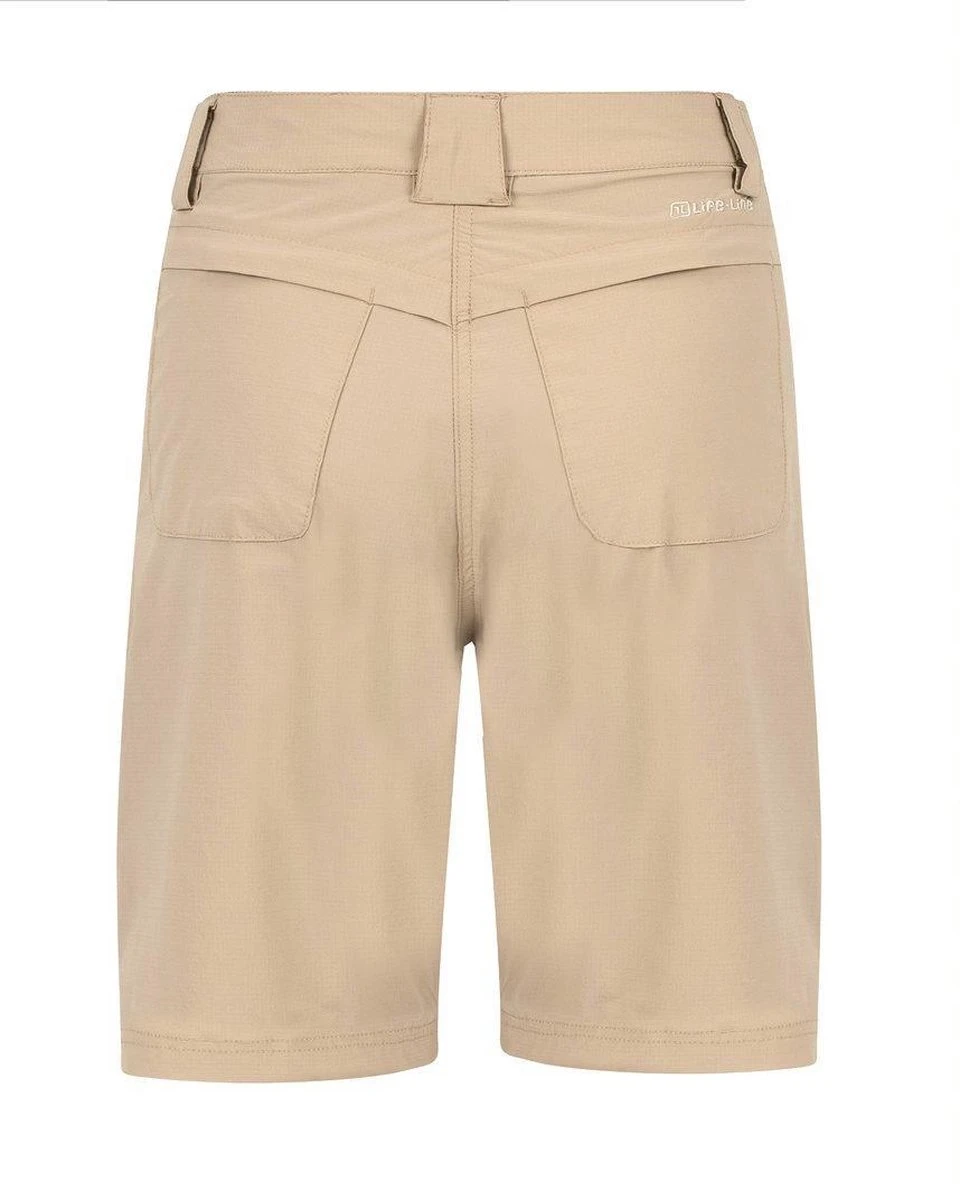 Life-Line - Jaywick Korte Broek Dames - Beige - Outdoorbroek - Wandelbroek - Fleece Beige 2 Life-Line - Jaywick Korte Broek Dames - Beige - Outdoorbroek - Wandelbroek - Fleece Beige - Afbeelding 2